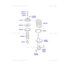 mobis amortizator peredniy hyundai santa fe 2000-05