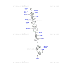 MOBIS FRONT SHOCK ABSORBER HYUNDAI SANTA FE 2006-10