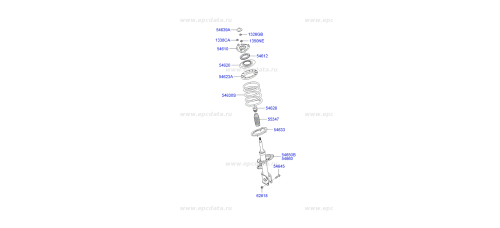 mobis amortizator peredniy hyundai santa fe 2006-10