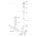 MOBIS REAR SHOCK ABSORBER FOR HYUNDAI SONATA I40 2010-15