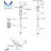 mobis rear shock absorbers for kia sorento 2015-20