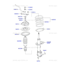 MOBIS FRONT SHOCK ABSORBER FOR HYUNDAI TUCSON 2004-10