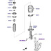 mobis front shock absorber hyundai venue 2019-21