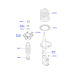 mobis amortizatory pered zad hyundai elantra 2000-06