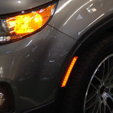 ARTX SIDE BUMPER LED REFLECTOR SET KIA SORENTO R 2009-12