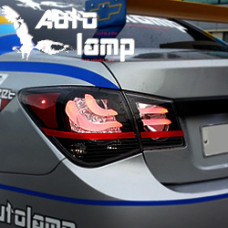 AUTOLAMP LED TAILLIGHTS SET CHEVROLET CRUZE 2011-14
