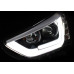 autolamp 3d led headlights hyundai santa fe dm - 2012-15