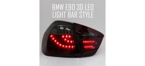 autolamp 3d led taillights set bmw e90 2005-08