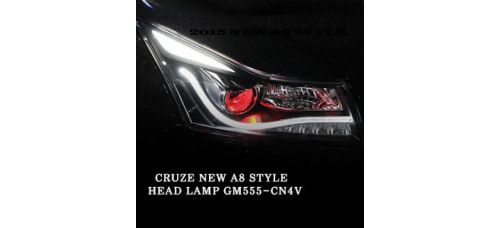 autolamp a8 ccfl headlights chevrolet cruze 2014-15 autolamp a8 ccfl headlights chevrolet cruze 2014-15