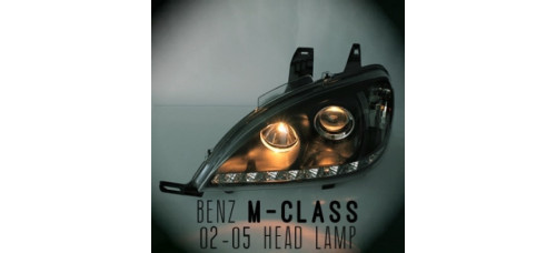 autolamp headlights mercedes-benz m-class 2002-05
