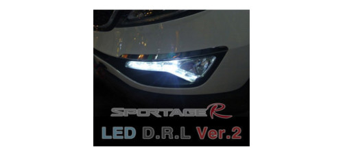 autolamp kia sportage r led (drl) ver.2 set 2010-13