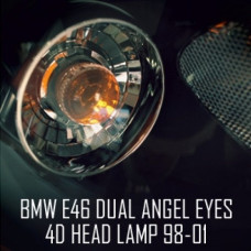 AUTOLAMP LED DUAL HEADLIGHTS FOR BMW 1998-01