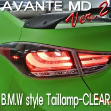 AUTOLAMP LED TAILLIGHTS HYUNDAI ELANTRA 2010-13