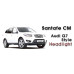 autolamp q7 led headlights hyundai santa fe cm 2006-12 autolamp q7 led headlights hyundai santa fe cm 2006-12
