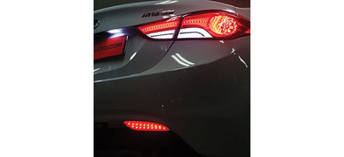 exled hyundai avante md rear bumper led modules exled hyundai avante md rear bumper led modules