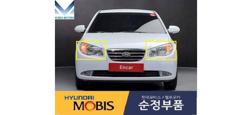 mobis perednia lampa hyundai elantra avante 2006-10