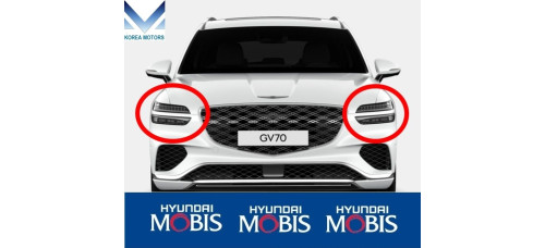 mobis facelift headlamp set for hyundai genesis gv70 2024-26