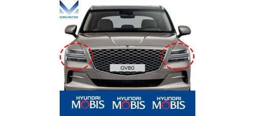 mobis led headlamp set for hyundai genesis gv80 2020-24
