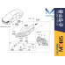 mobis led position headlamp hyundai sonata 2014-17