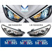 mobis headlamp set for hyundai tucson ix 2013-15y