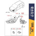 mobis full led headlamp set for hyundai i30 2016-21