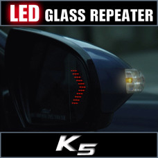 KABIS LED MIRROR GLASS REPEATER KIA OPTIMA 2010-14