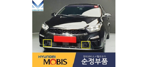 mobis fog headlamp cover kia cerato forte 2018-21 mobis fog headlamp cover kia cerato forte 2018-21