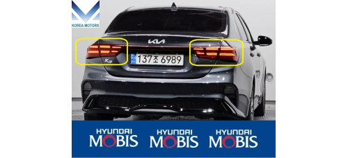 91-924 rear combination led lamp set kia k3 cerato forte 2021-25