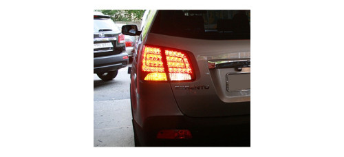 mobis deluxe led taillamp set for kia sorento r 2009-12 mobis deluxe led taillamp set for kia sorento r 2009-12