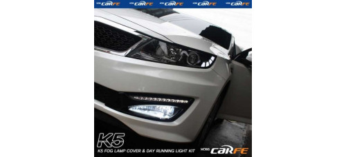 mobis fog lamp led drl kit kia k5 optima 2010-13