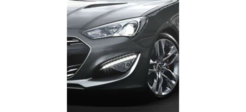 mobis led daytime for hyundai genesis coupe 2012-13 mobis led daytime for hyundai genesis coupe 2012-13