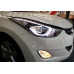 mobis led projection headlights hyundai elantra 2010-15