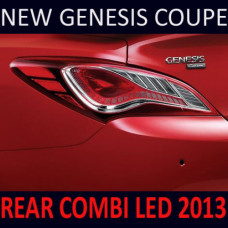 MOBIS REAR COMBI LED TAILLAMP HYUNDAI GENESIS 2010-13