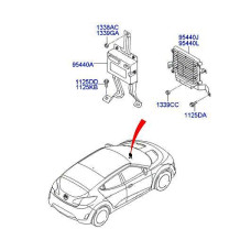 MOBIS TRANSMISSION CONTROL MODULE HYUNDAI VELOSTER 2011-15