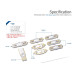 tuix room lamps set hyundai santa fe dm 2012-15