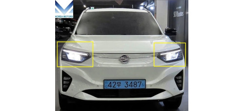 ssangyong headlights lamp set for korando 2022-24