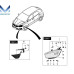 ssangyong headlights lamp set for korando c 2013-17