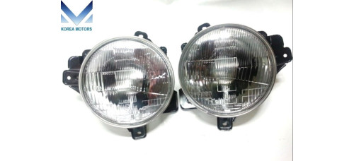 ssangyong headlights lamp set for korando 1997-05