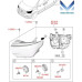 mobis headlamp type daylight hyundai starex h-1 2018-21