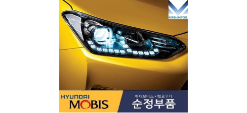 mobis full led headlamp for hyundai veloster js n 2018-21