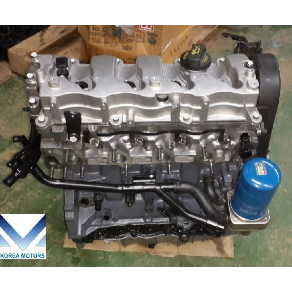NEW DIESEL ENGINE D4EB COMPLETE HYUNDAI SANTA FE 2006-10-Korea Motors