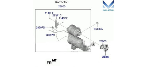 mobis sazjeviy filter eu-6 diesel hyundai kia 2018-25