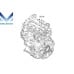 new engine diesel d4ha complete for hyundai kia 2009-17