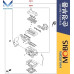 mobis gasket kit engine d4ha d4hb hyundai kia 2009-22