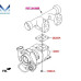 mobis turbocharger 2820084101 engine hyundai kia 2000-07