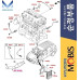 mobis ecu set engine g4kd hyundai tucson ix35 2009-13