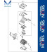 mobis gasket assy engine g6dn gdi hyundai kia 2016-23
