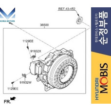 37-365 TRACTION MOTOR GDU HEV HYUNDAI SONATA 2017-19