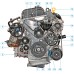 NEW ENGINE GASOLINE G4FC COMPLETE KIA HYUNDAI 2007-16