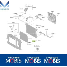 MOBIS CONDENSER ASSY-COOLER FOR HYUNDAI PALISADE 2018-26